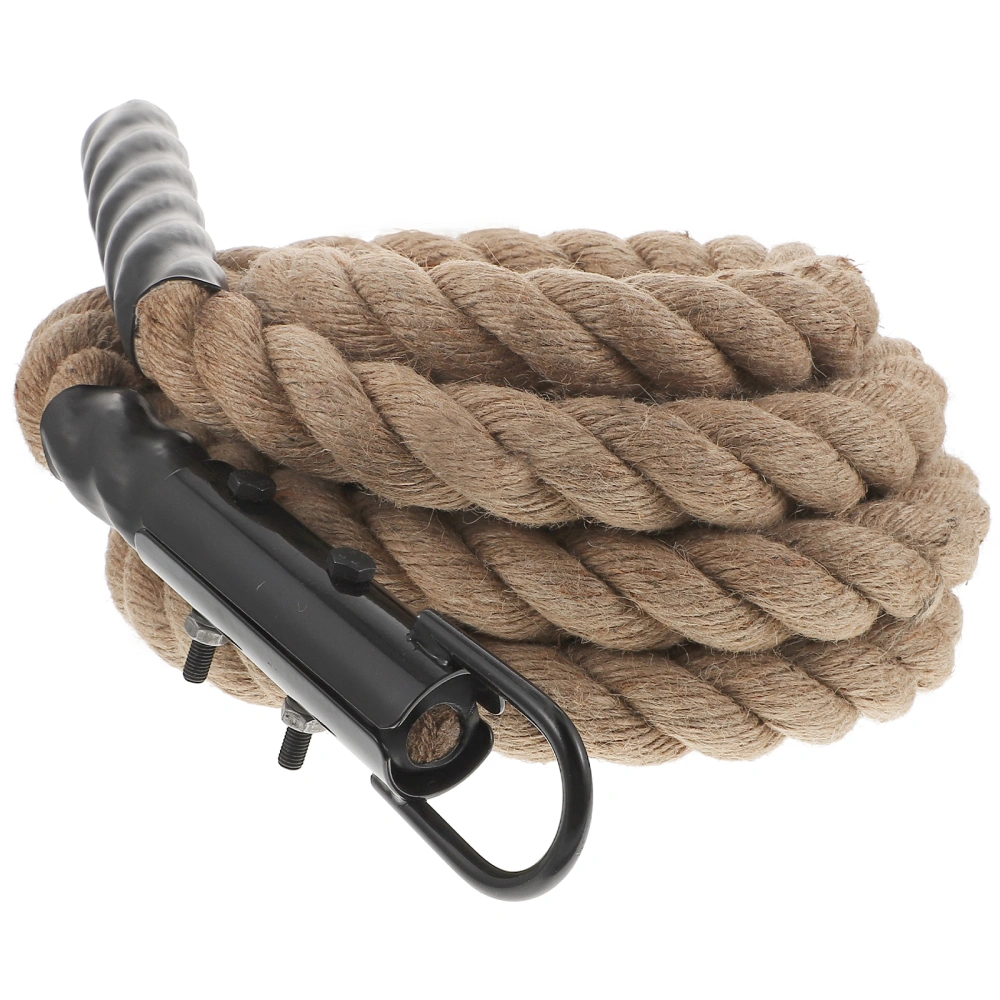 1Pc Fitness Jute Rope Physical Training Rope Tight Woven Outdoor Climbing Rope