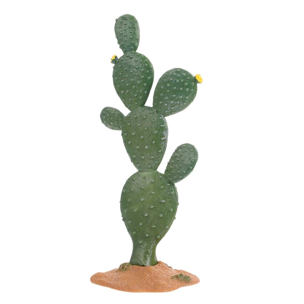 1Pc Simulated Cactus Adornment Sand Table Ornament Home Desktop Decoration