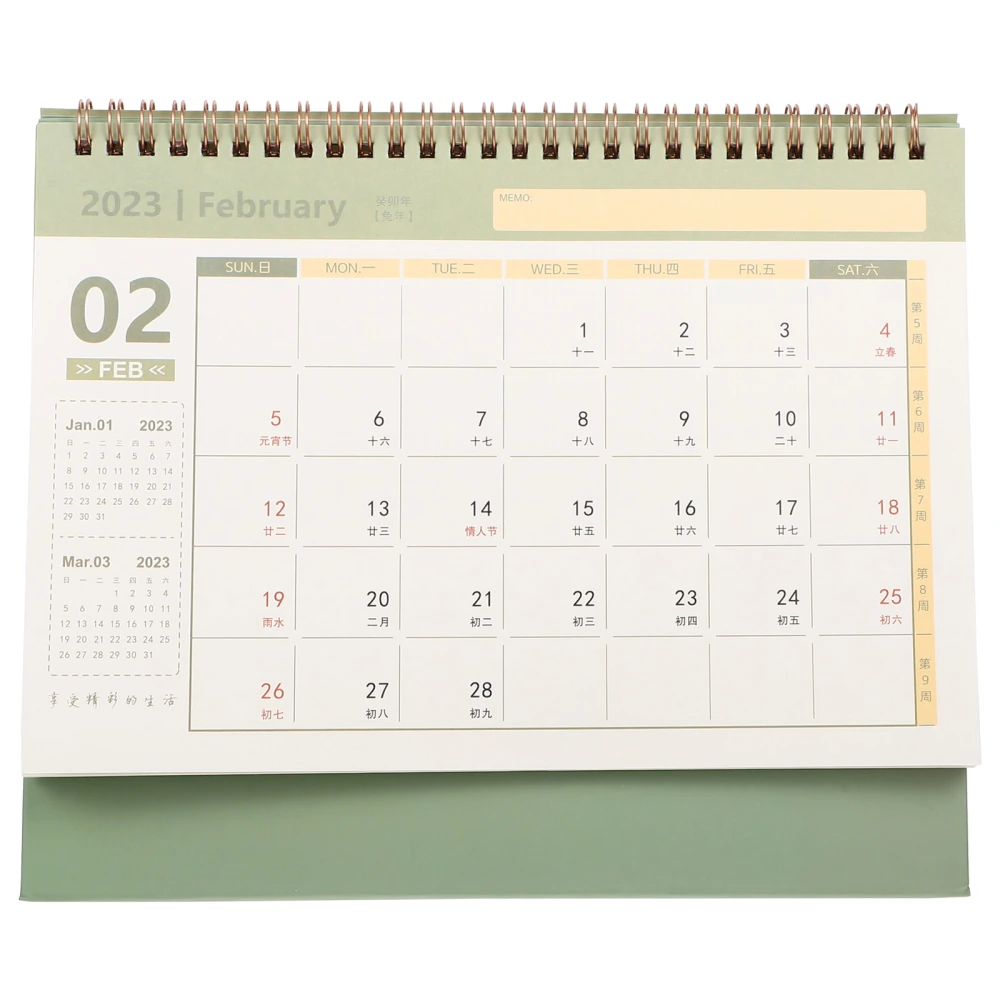 Planner Calendar Agenda Calendar Schedule Calendar Desktop Calendar for Office