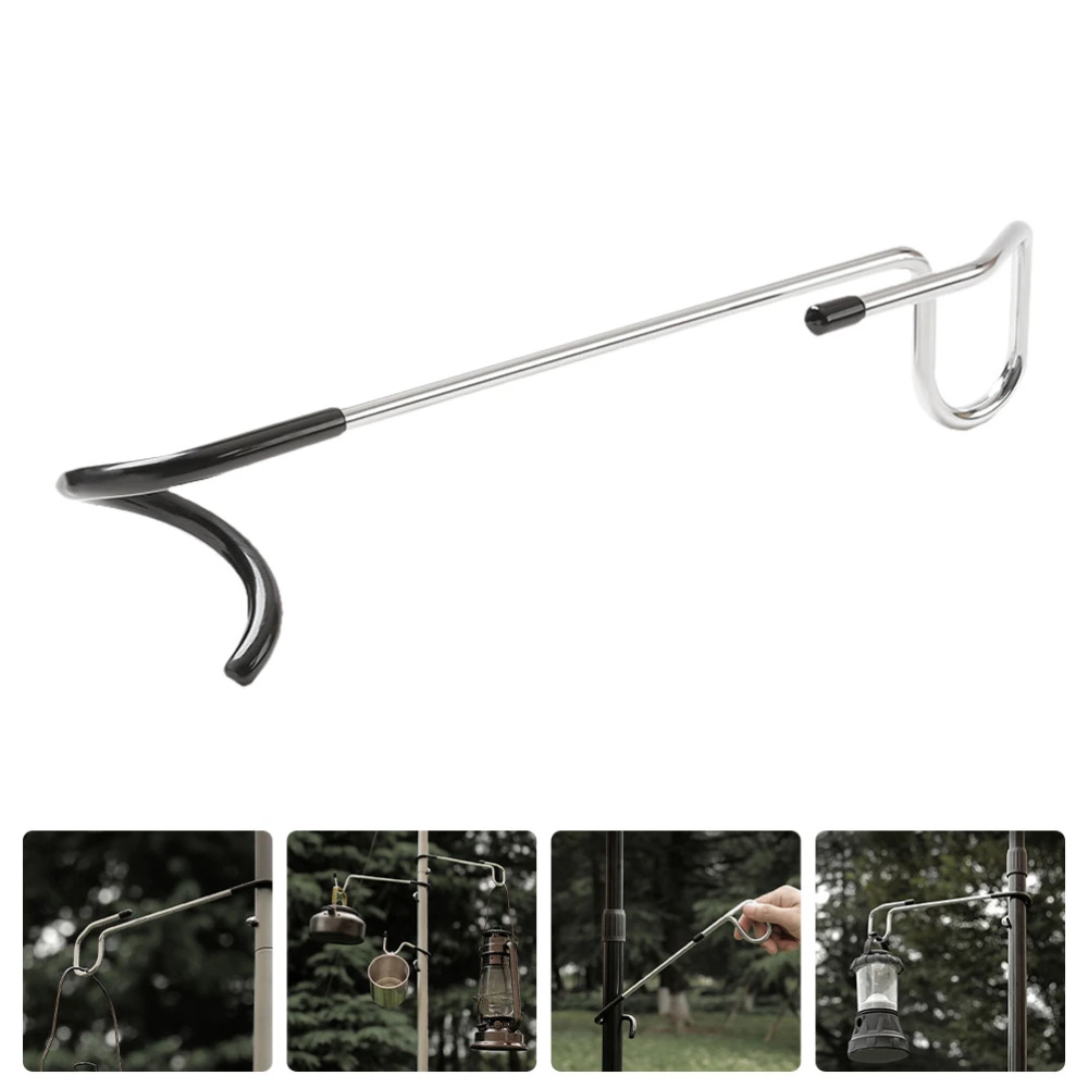 Outdoor Picnic Light Hook Light Pole Hook Anti-slide Hook Versatile Hanger