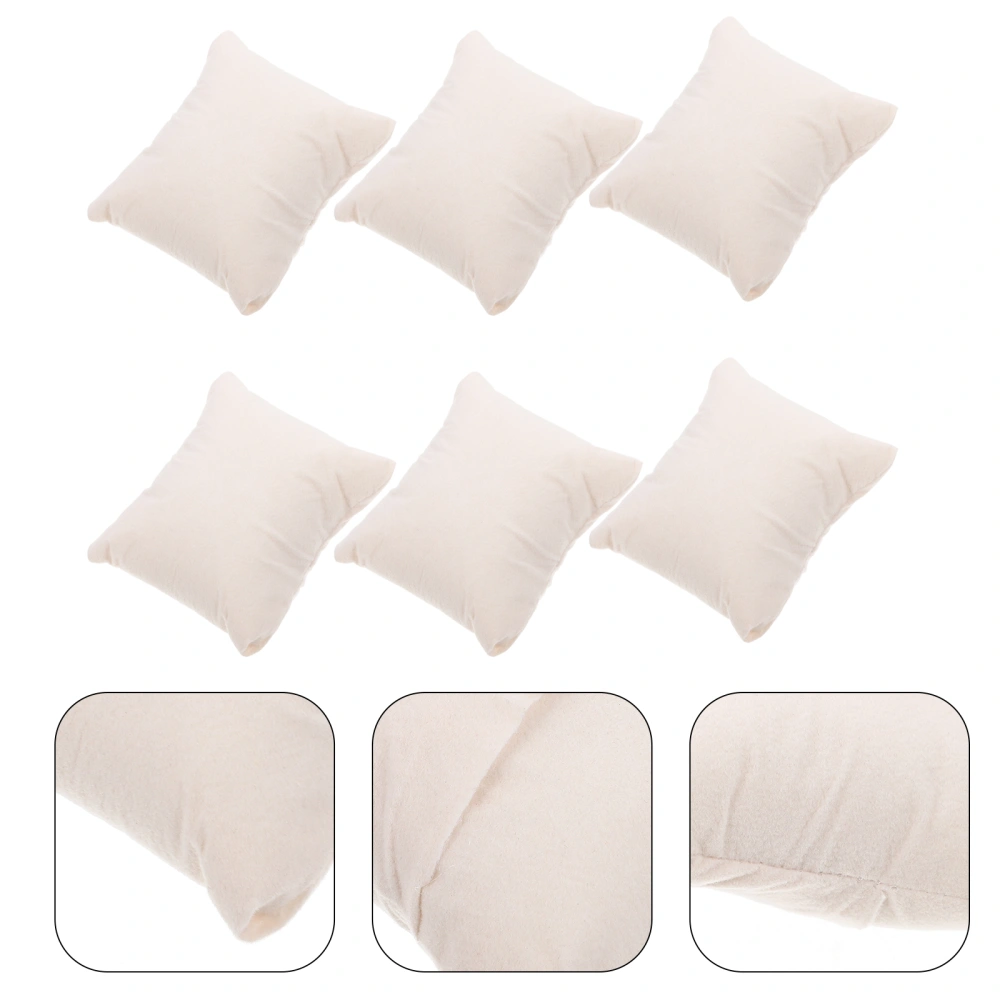 6Pcs Watch Protective Pillow Jewelry Display Pillows Bracelet Cushion Watch Box Liner