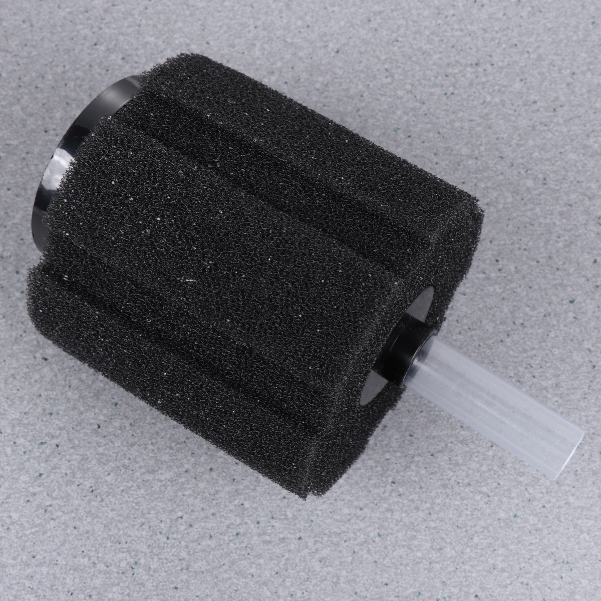Aquarium Filter Fish Tank Air Pump Skimmer Biochemical Sponge Filter Aquarium Filtration Filter Aquatic Pets Fish Products 290g (Black)