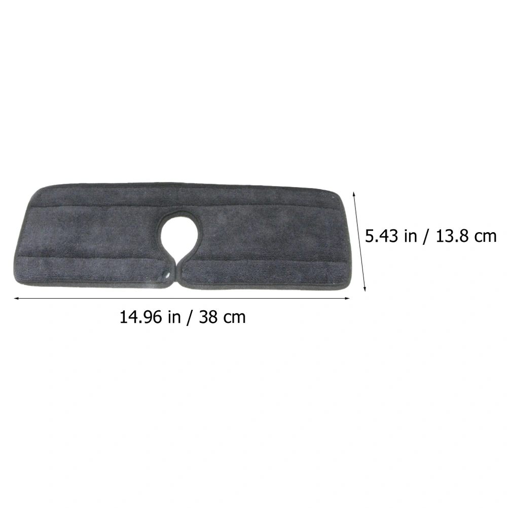 2 Pcs Kitchen Faucet Absorbent Mat Sink Anti-splash Guard Water Basin Splash-proof Pad