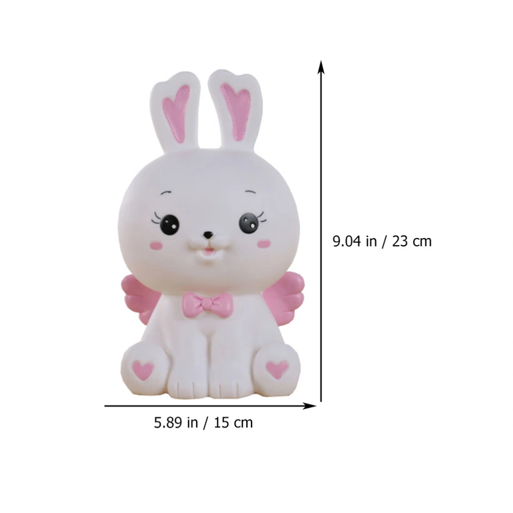 Coin Bank Rabbit Modeling Piggy Bank Adorable Bunny Money Jar Kids Money Box