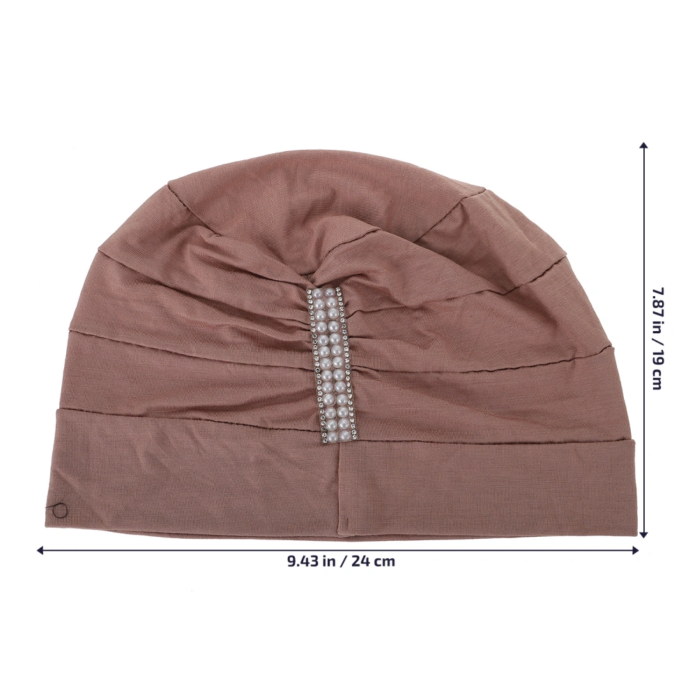 1Pc Elastic Modal Cotton Sleeping Hat Comfortable Sleep Hat Chic Women Headband