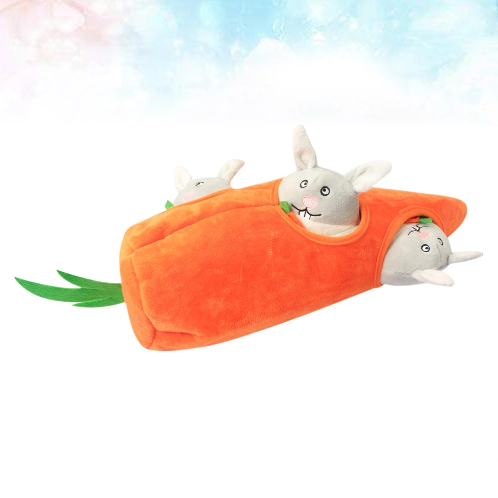 Plush Pet Toys Supplies Pet Toys Pet Squeaky Toys Durable Plush Toy Pet Chew Toys for Home Pet Size M