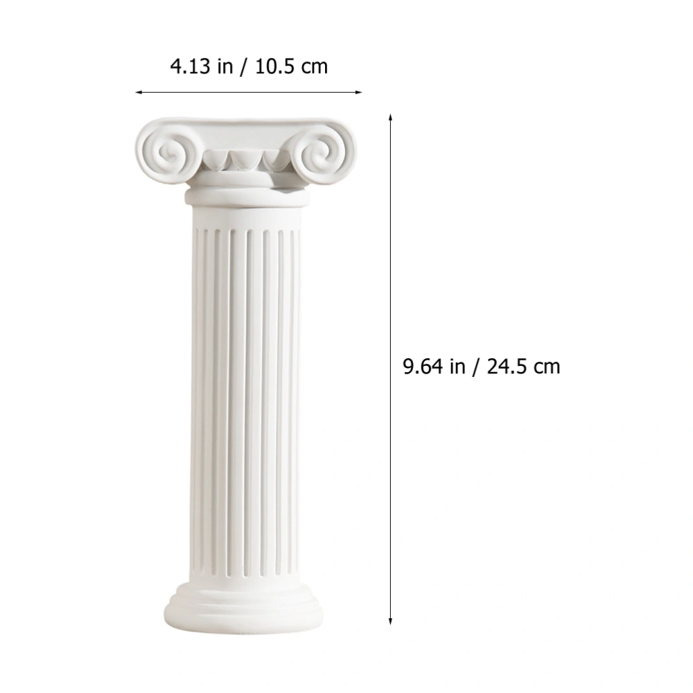 Roman Column Flower Arrangement Flower Vase Flower Centerpiece Decor Home Ornament