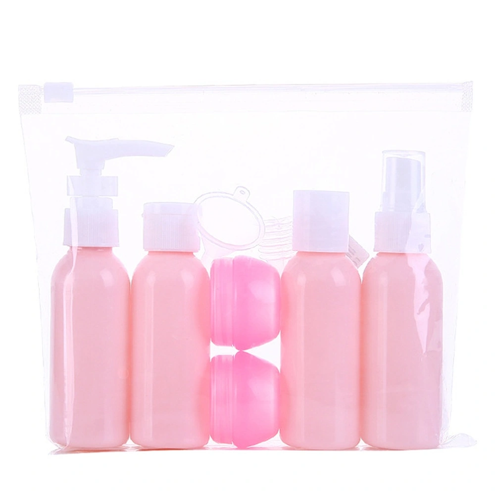 2 Sets Empty Makeup Containers Assorted Cosmetics Holder Cleaner Sanitizer Sprayer Lotion Cream Bottle