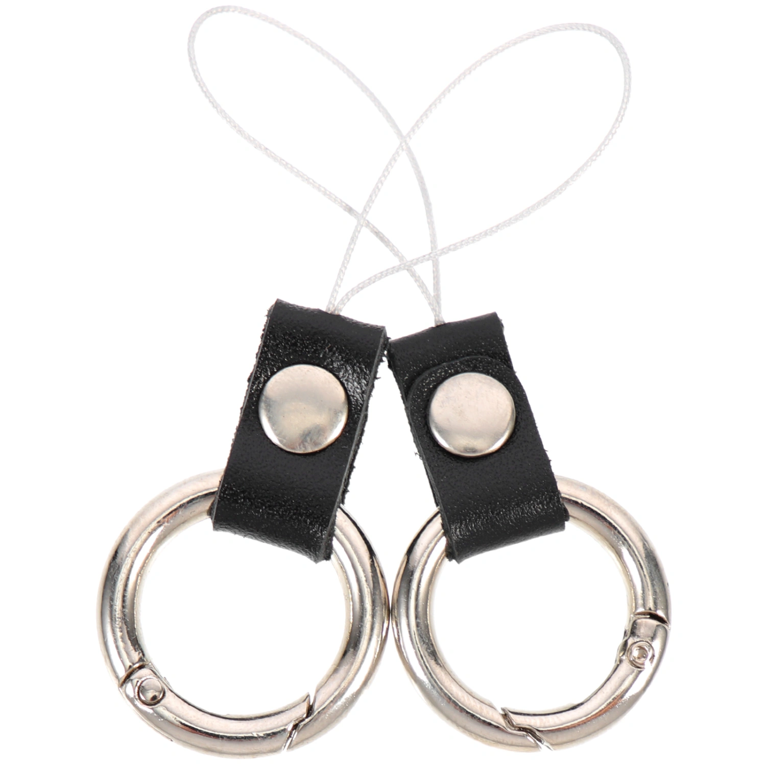 2pcs Cell Phone Strap Rings Safety Camera Grip Holders Phone Loop Charms