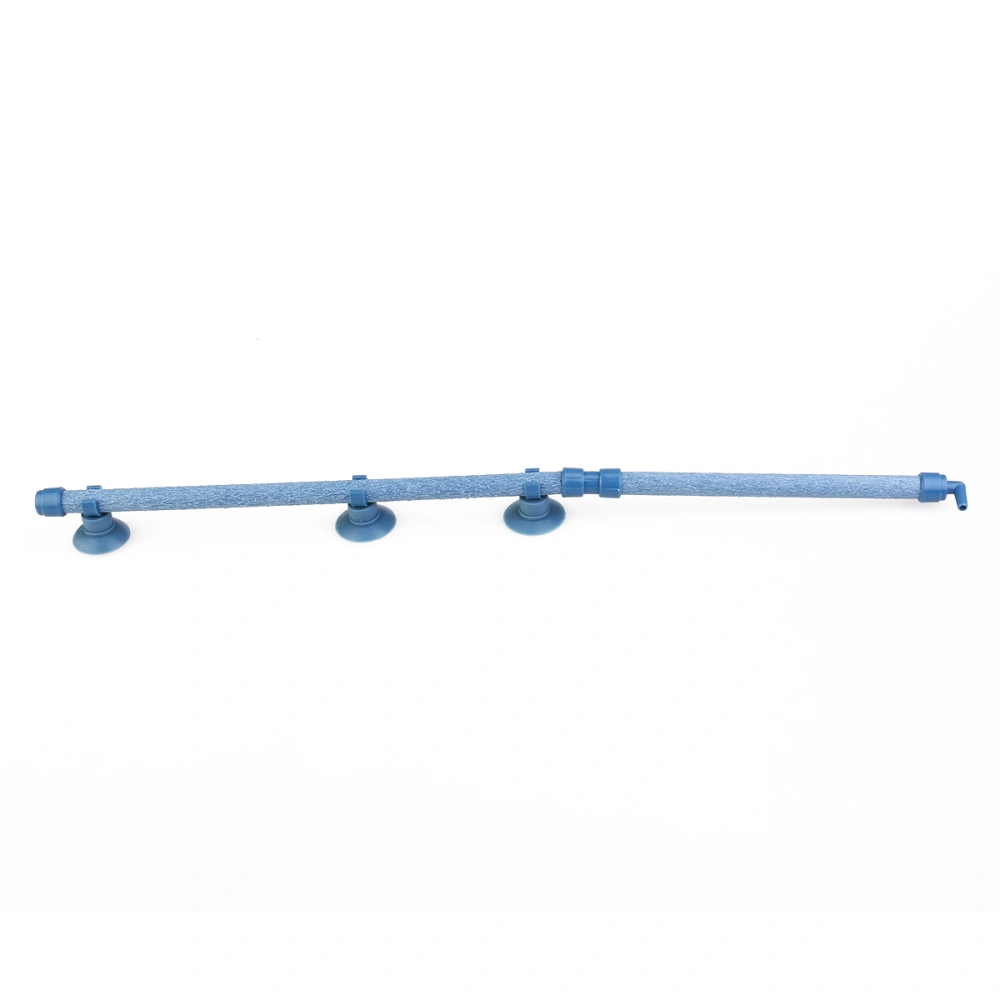 14-inch Fish Tank Aquarium Bubble Wall Air Stone Tube with Suction Cup (Blue)