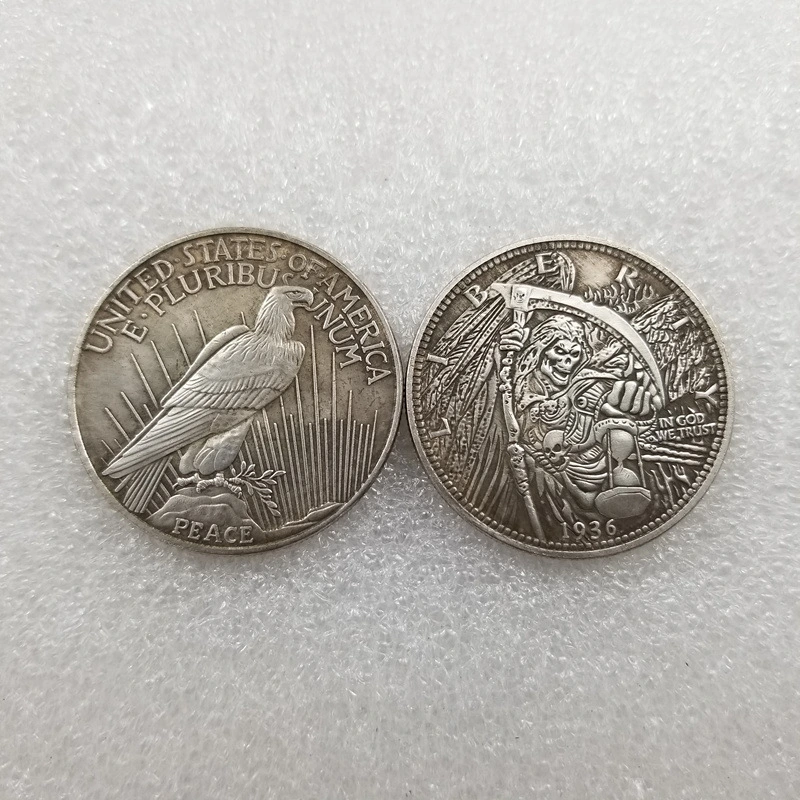 Craft Wandering Coin Making Old Silver Dollar