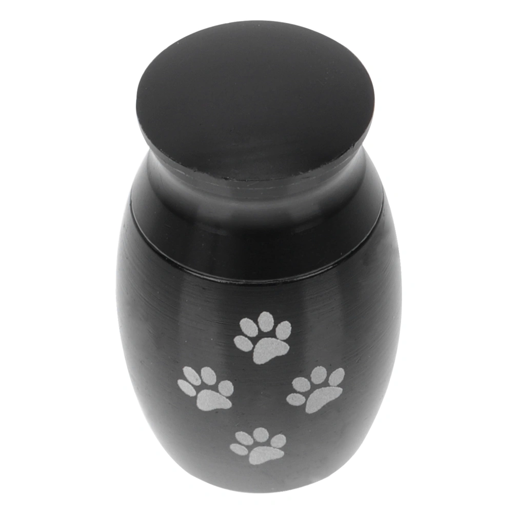 Stainless Steel  Memorial Pet Cinerary Jar Smooth Polishing Ashes Holder Chic Pet Urn