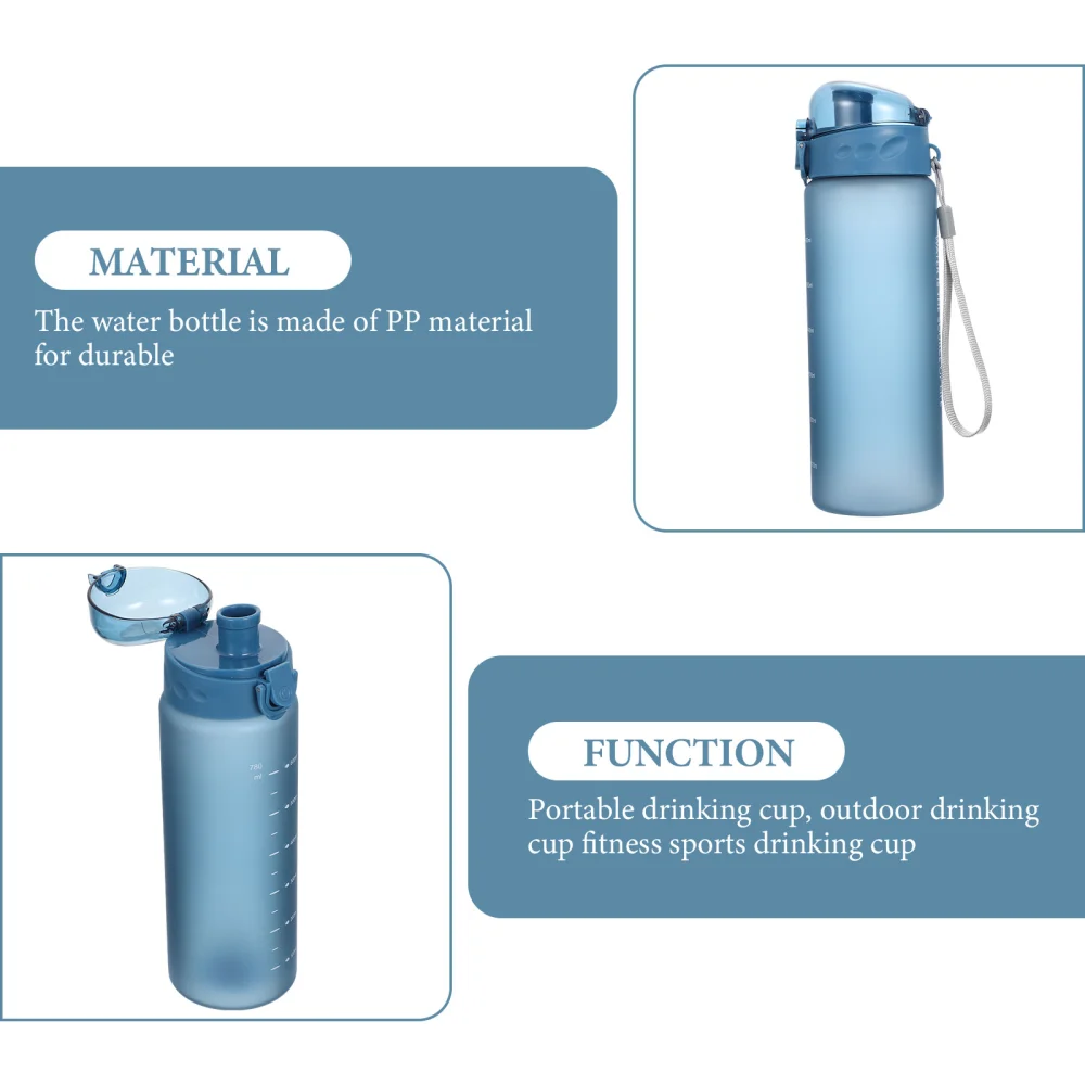 Outdoor Water Bottle Drinking Bottle Portable Sports Bottle Fitness Water Bottle