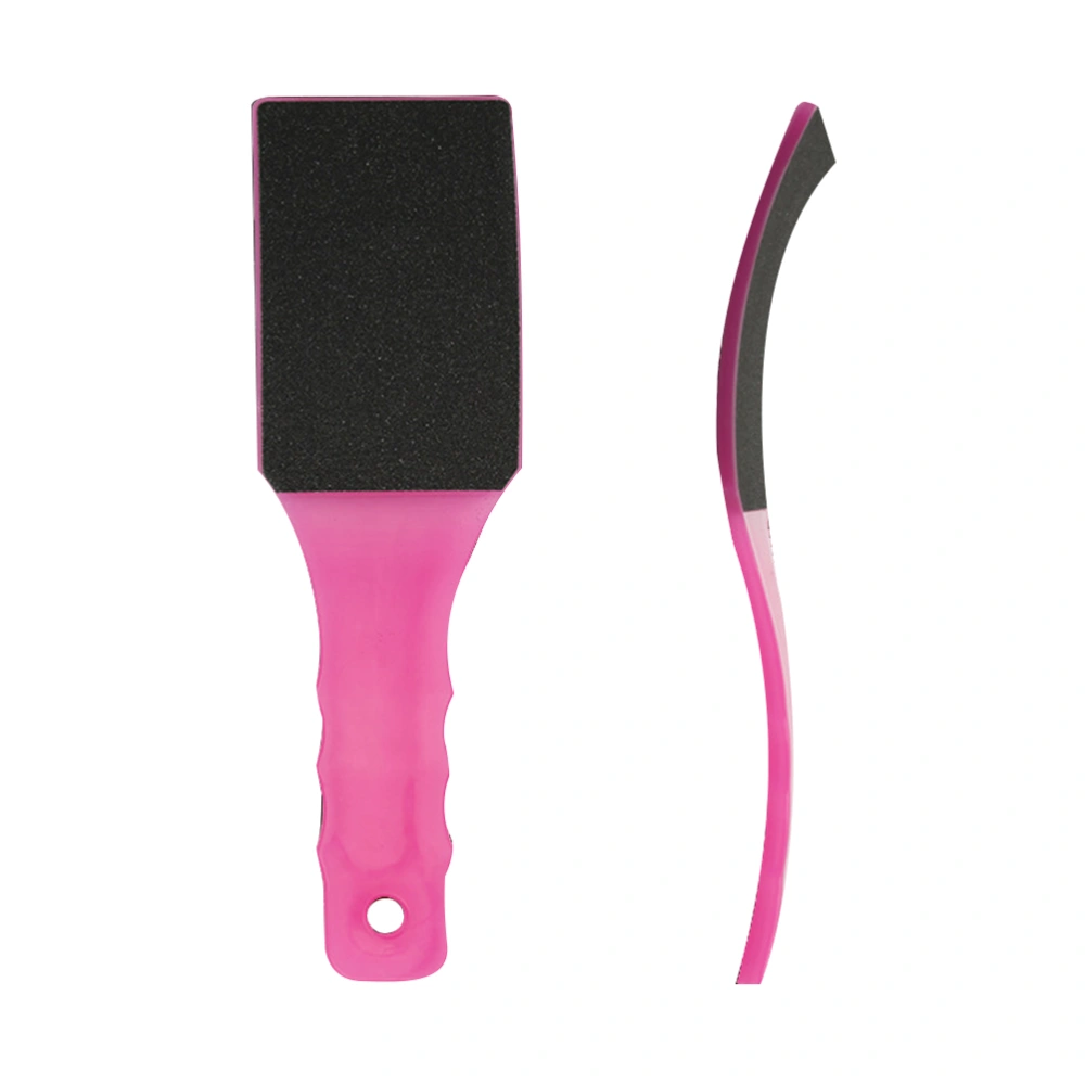 Double-sided Pedicure Foot File Exfoliating Brush Feet Rasp Foot Care Tool (Random Color)