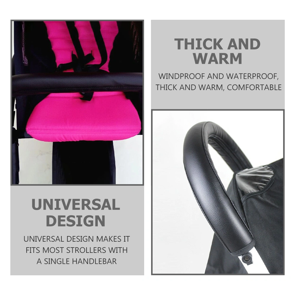 Baby Stroller Armrest Cover Stroller Handle Protector Baby Stroller Accessories