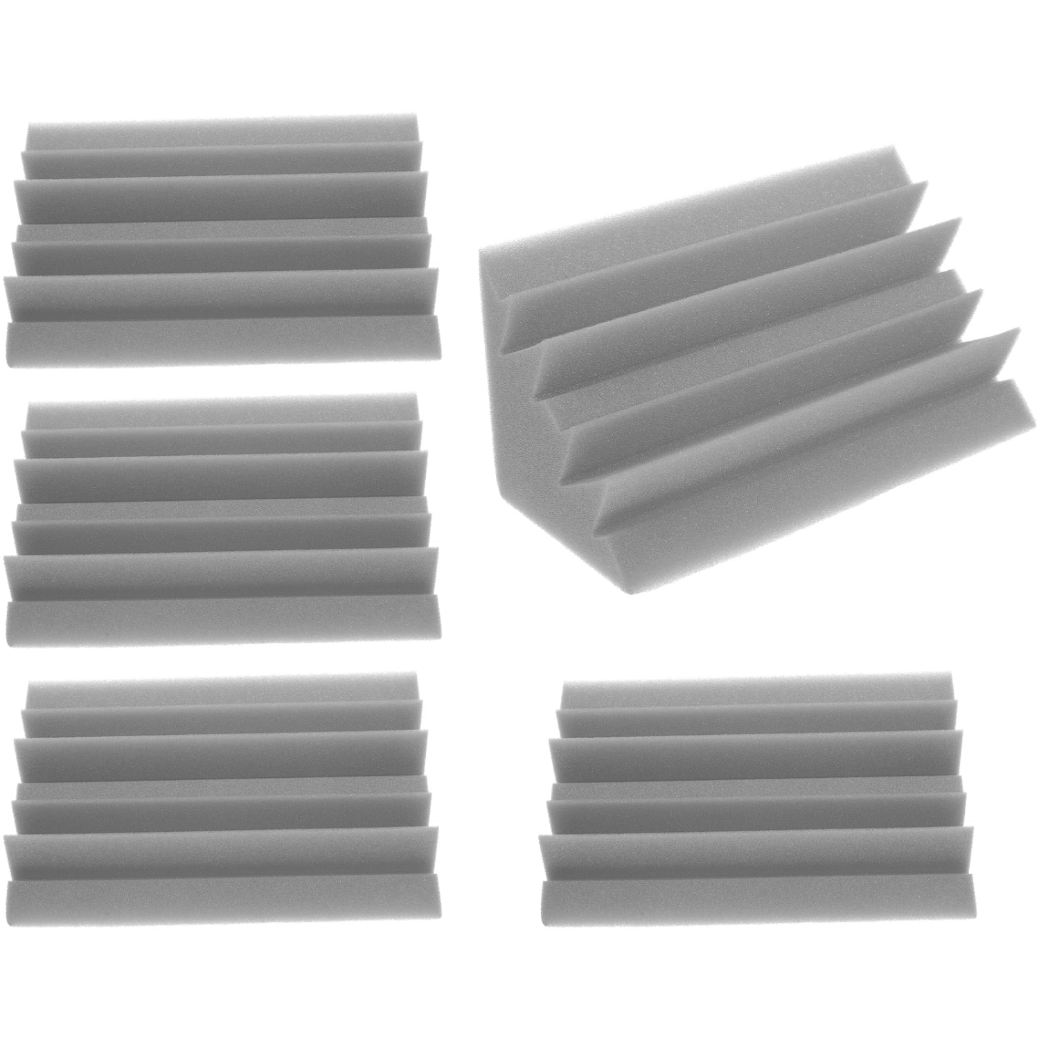 5Pcs Professional Sound-absorbing Panels Wedge Acoustic Absorption Panels