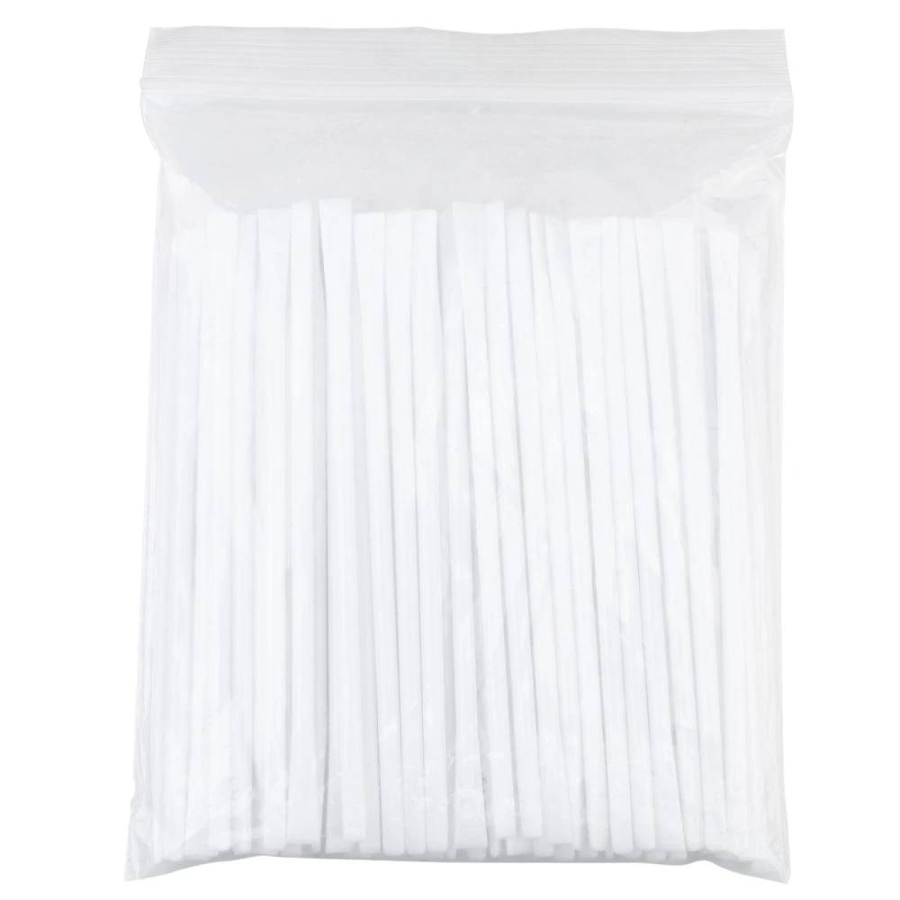 50 Sheets Disposable Dental Mixing Pads and 100pcs Dental Stirring Rod Stick for Dental Repairs and Fillings Materialfor Dental Denture Laboratory (White)