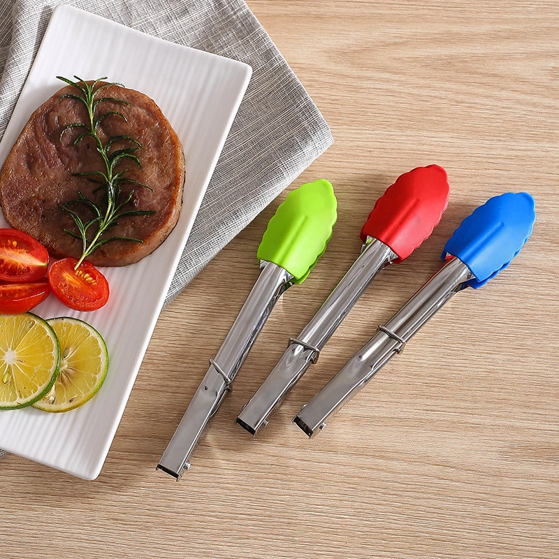 Kitchen Steak Barbecue Silicone Multicolor Food Clip