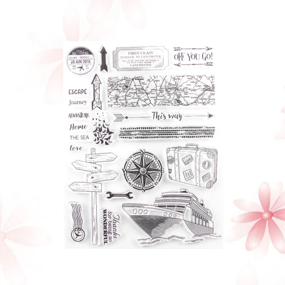 Clear Stamp Transparent Seal Stamps for DIY Scrapbooking Craft Photo Album Diary Decoration (T1491)