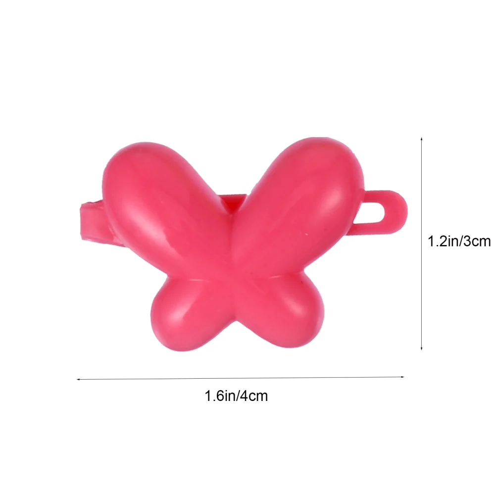 100pcs Cartoon Bow Flower Hair Clips Love Barrettes Hairpin Girl Side Clips