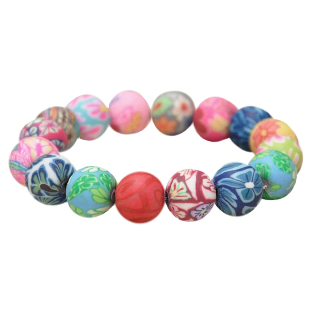 Beads Bracelet Ethnic Style Fashionable Colorful Gift Beautiful Jewelry Bracelet for Woman (Colorful)