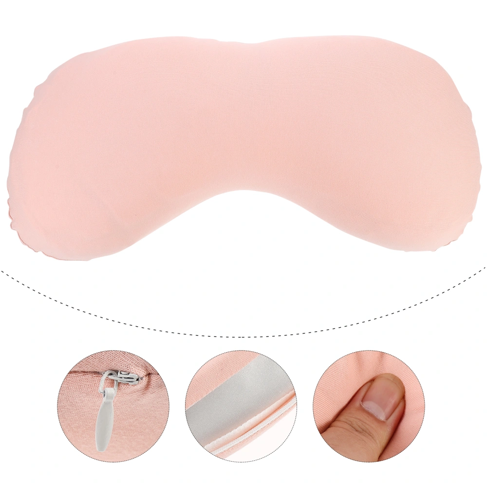 1pc Practical Bed Waist Pillow Pelvic Pillow Sleeping Waist Pillow (Pink)