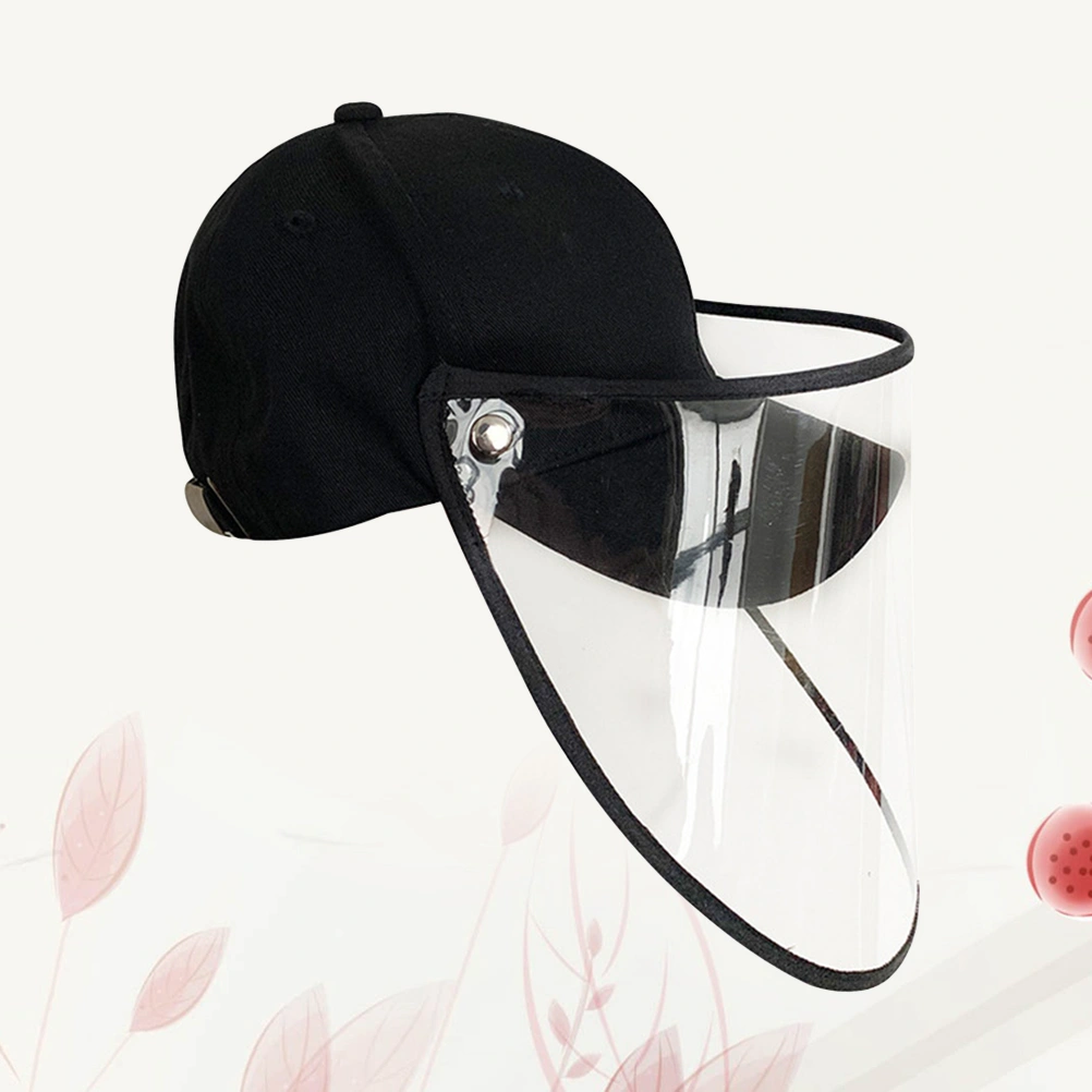 Useful Face Protective Mask Transparent Face Guard Spittle Oil-proof Cooking for Home Kitchen
