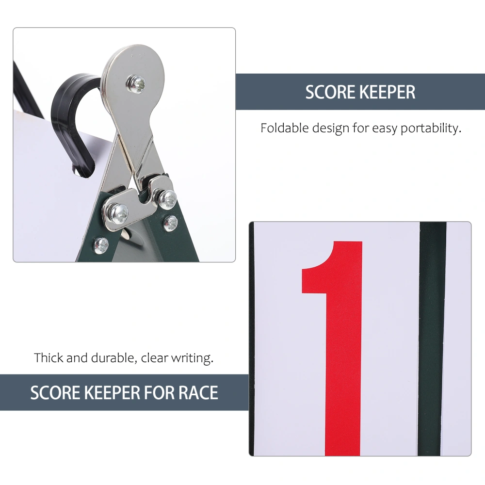 Competition Scoreboard Two-digit Score Recording Board Sturdy Game Score Keeper for Race