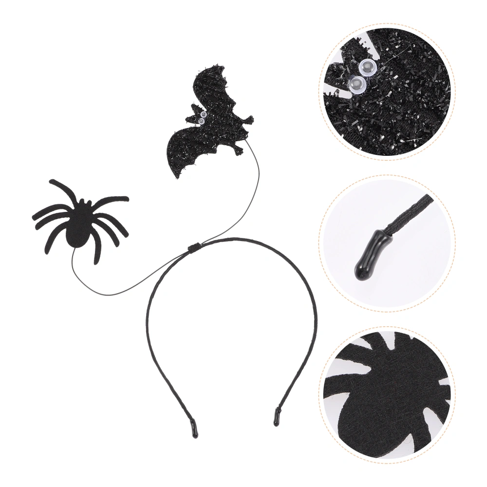 Halloween Spider Headbands Halloween Creepy Hair Bands for Children Adult