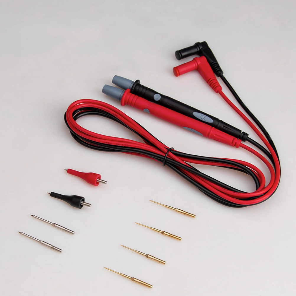 1 Set PT1010 Multifunctional Multimeter Meter Tester Needle Copper Wire Test Probe Lead Multimeter Test Leads Banana Plug Digital Multimeter Probes Electrical Test Probe
