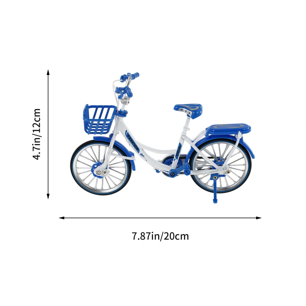 1pc Mini Bike Model Simulation Bike Mini Cycle Miniature Decoration Prop