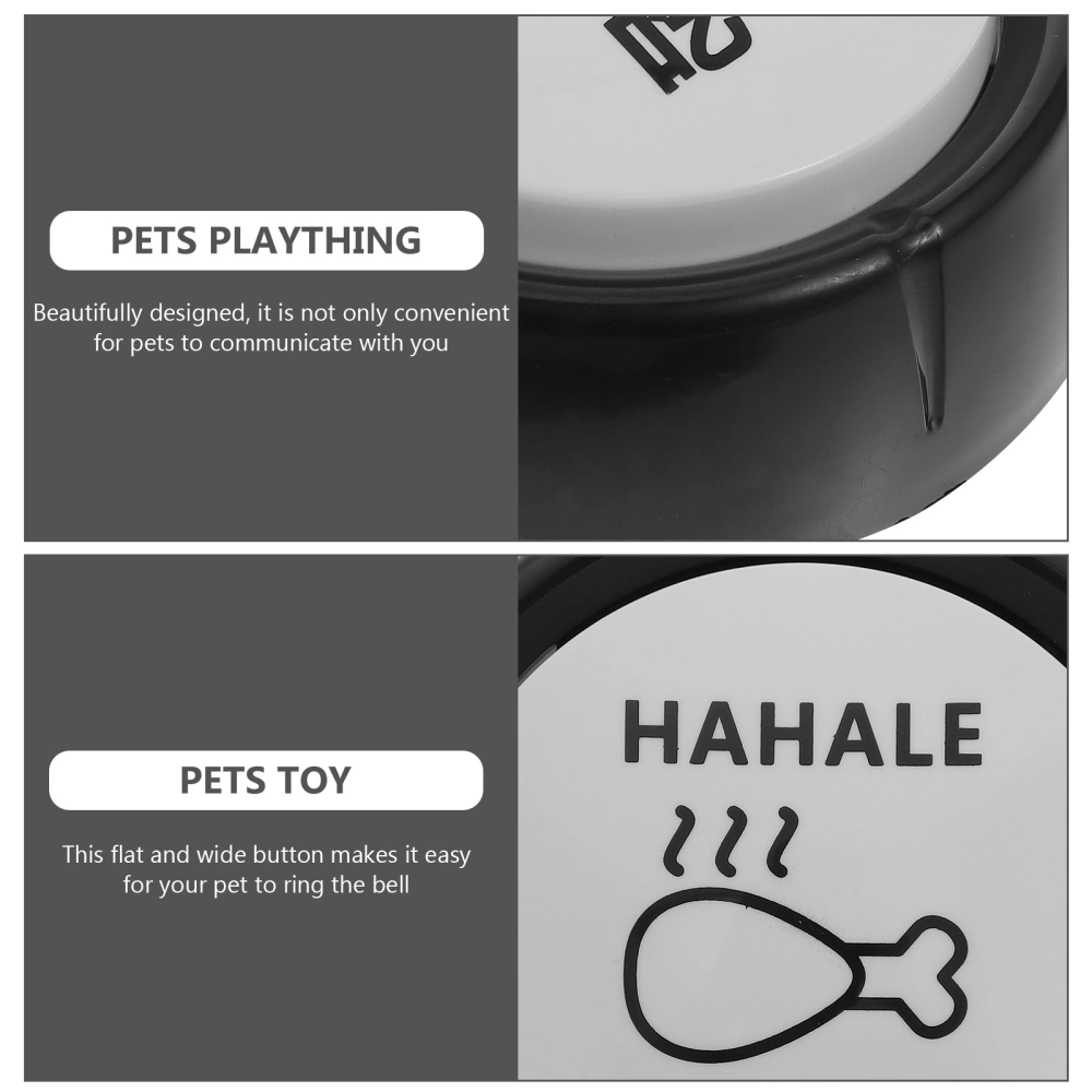 1Pc Practical Pet Communication Button Voice Box Pets Toy Dog Training Bell Ringer