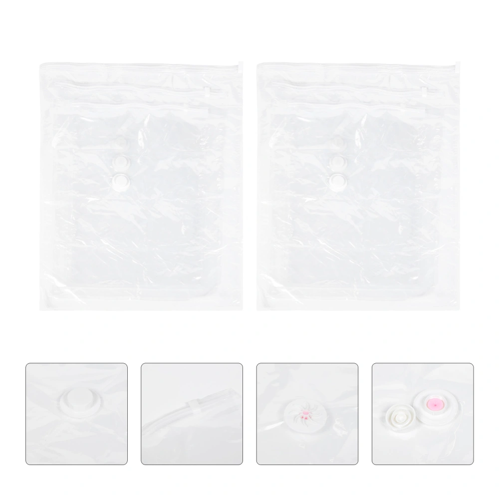 6Pcs Vacuum Bags Thickened Storage Bags Compressed Bags Home Quilt Storage Bags