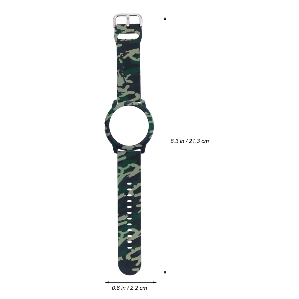 1 Set of Printing Watch Strap Protective Watch Shell Compatible for LS05