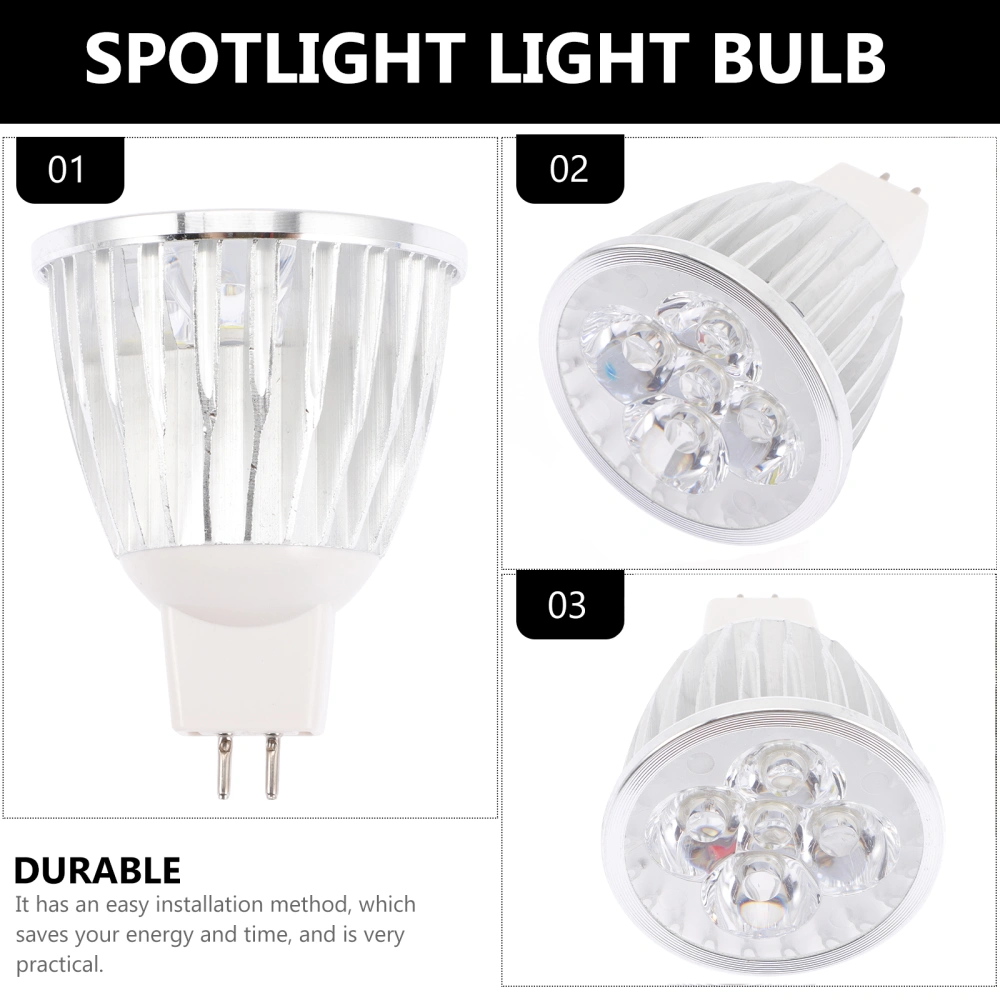 Spotlight Light Bulb MR16 Light Socket LED Bulb 220V 5W Spotlight Light Cup