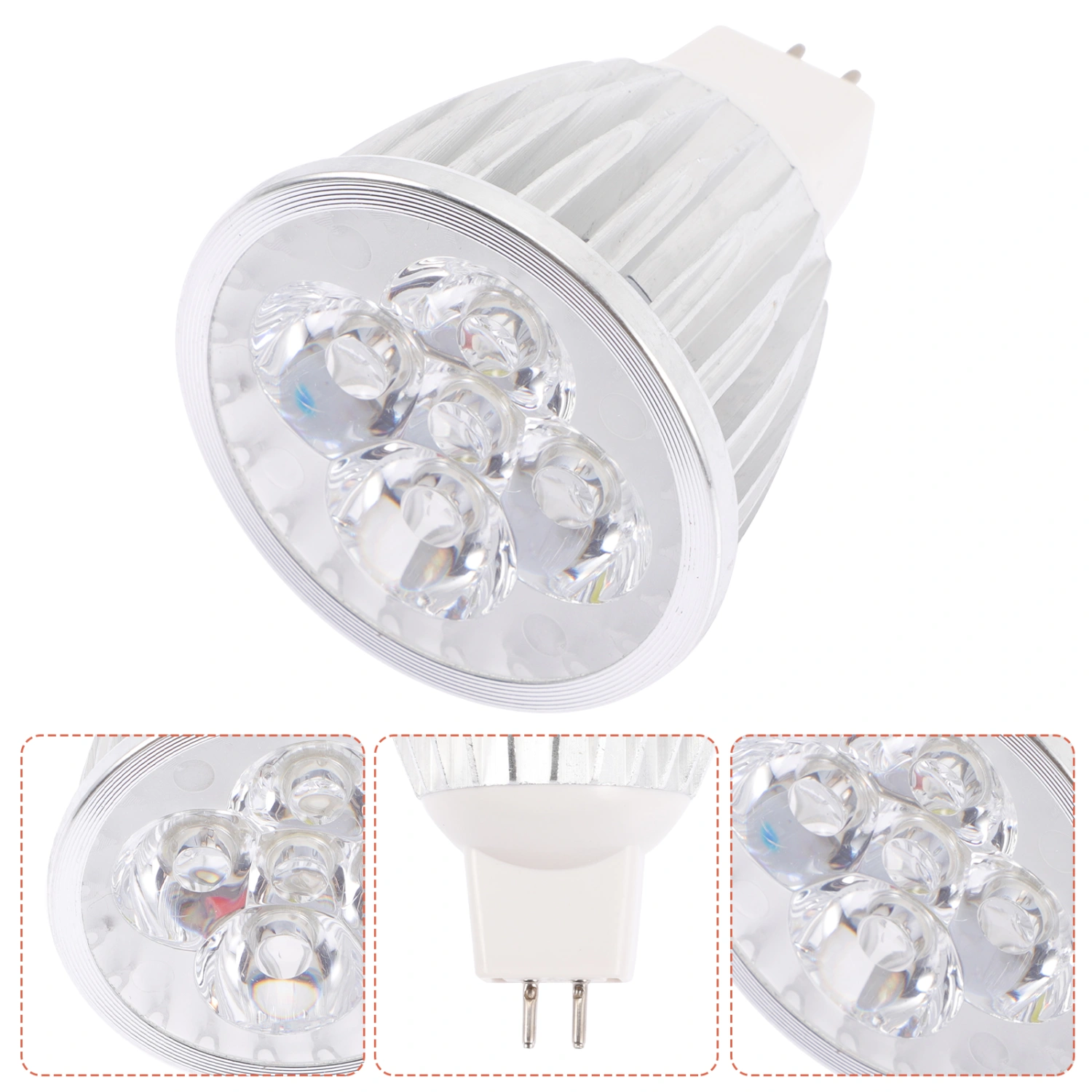 Spotlight Light Bulb MR16 Light Socket LED Bulb 220V 5W Spotlight Light Cup