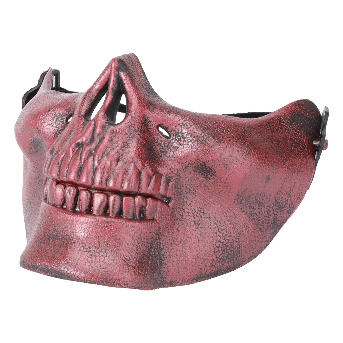 Skull Skeleton Mask Full Face Protector Halloween Mask for Cosplay Masquerade Party (Coppery)