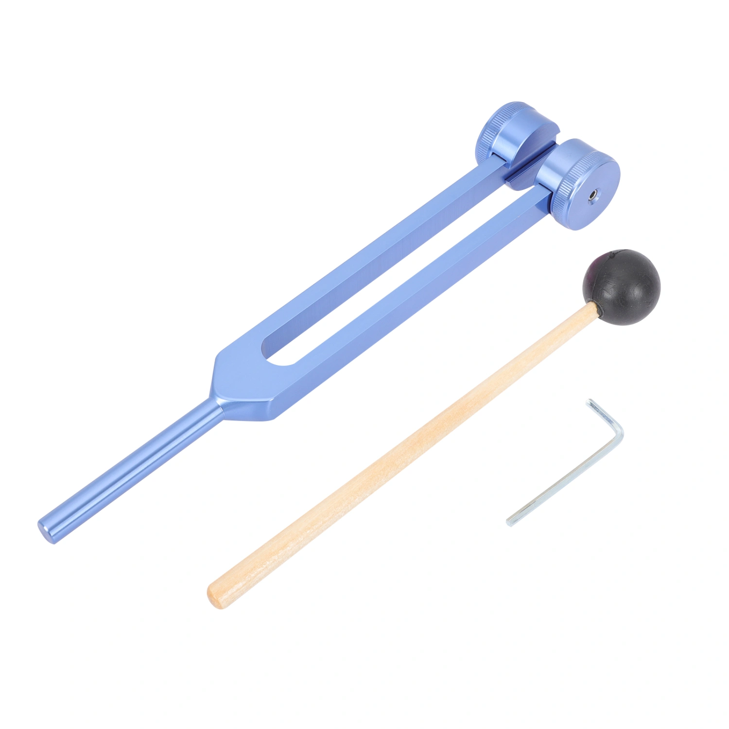 1 Set Practical Ear Mining Aluminum Alloy Tuning Fork for Sound Therapy