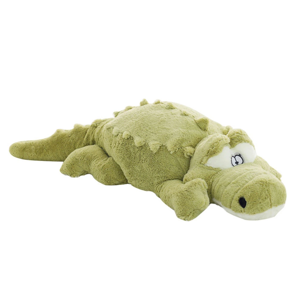 1Pc Adorable Cartoon Alligator Doll Practical Large Crocodile Pillow (Green)