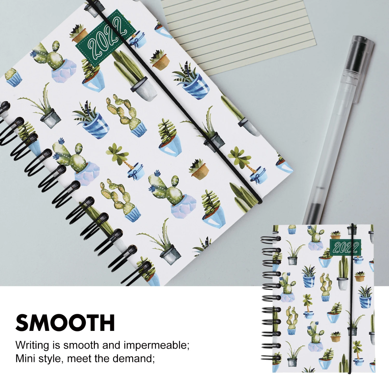 English Notebook 2022 Schedule Book Planning Notepad Student Daily Planner