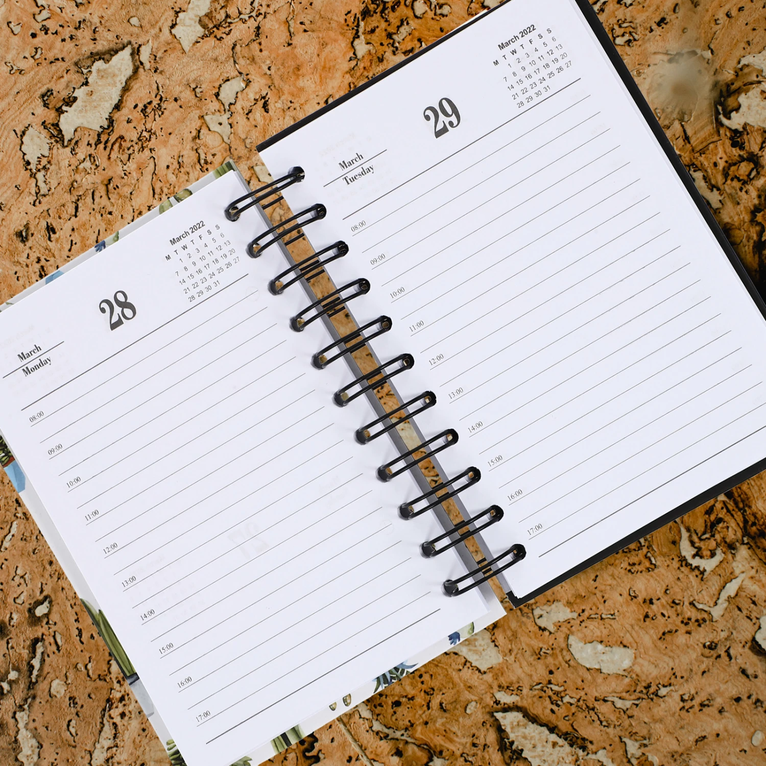 English Notebook 2022 Schedule Book Planning Notepad Student Daily Planner