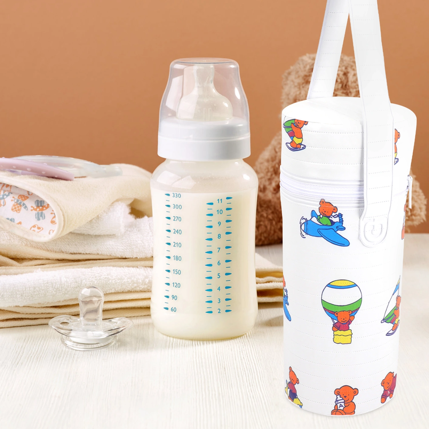 On The Go Bottle Warmer Baby Nursing Bottle Carrying Bag Lightweight Baby Bottle Bag