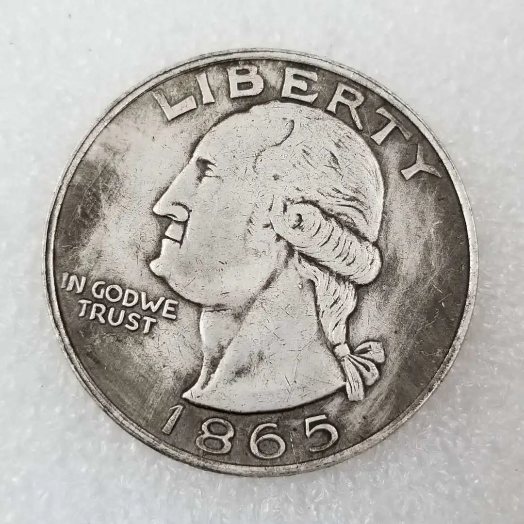Foreign Commemorative Coins With Antique Silver