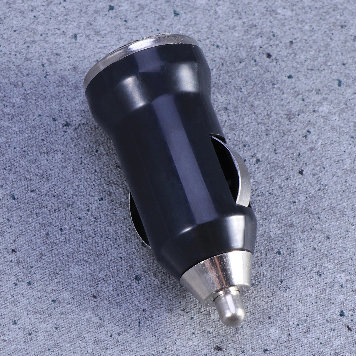 Universal USB Port Car Charger Adapter (Black)