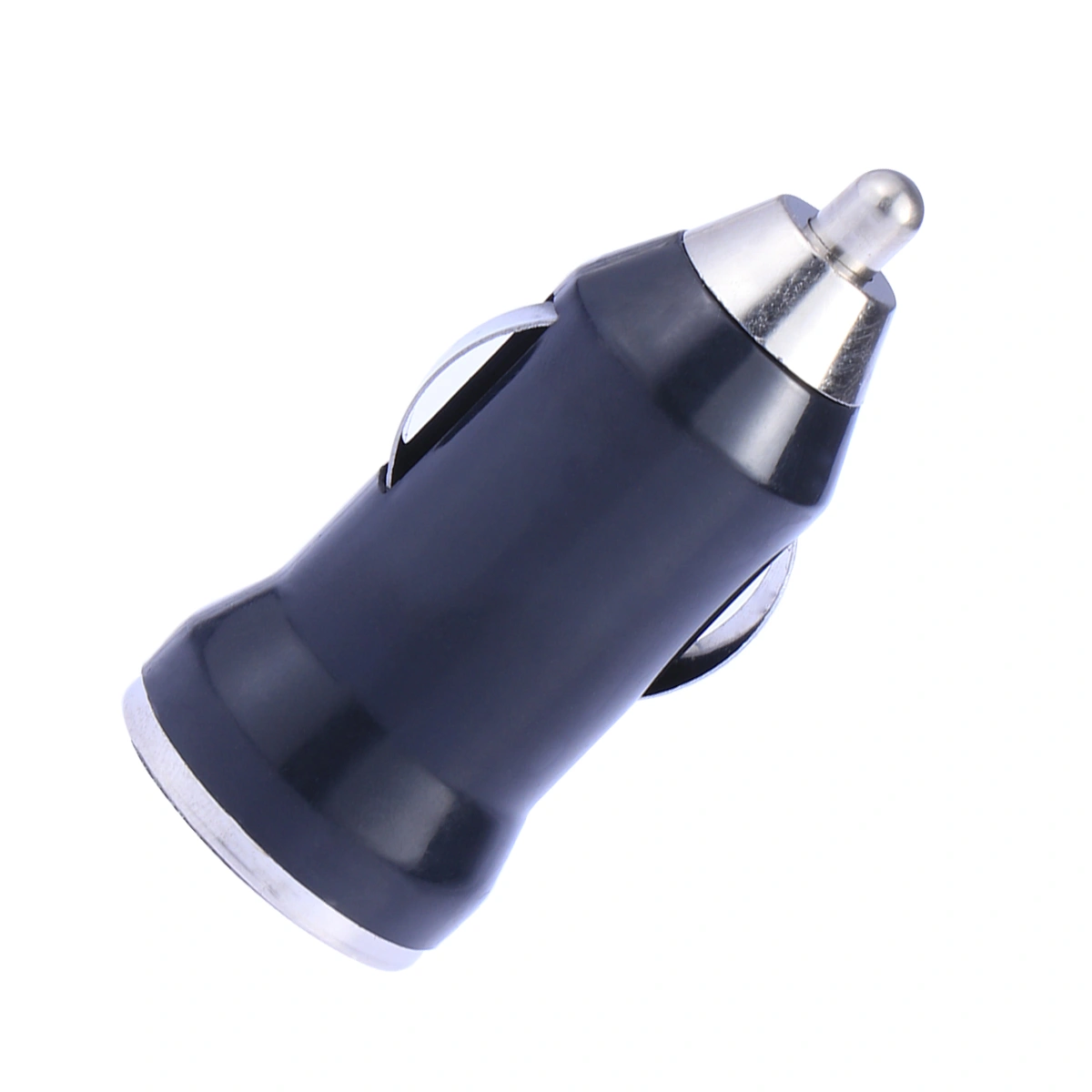 Universal USB Port Car Charger Adapter (Black)