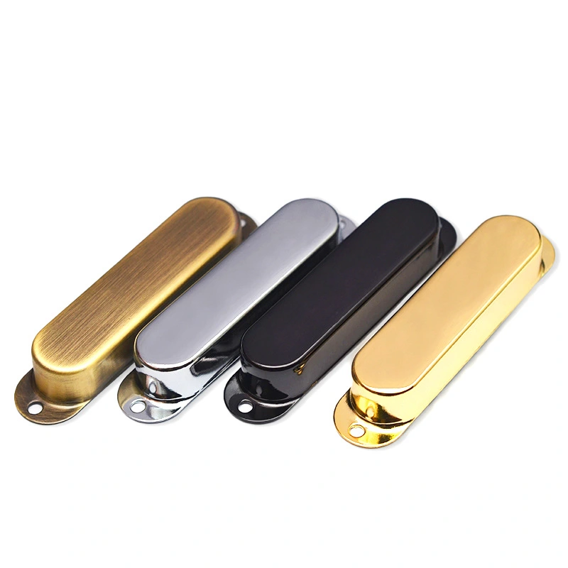 Electric Guitar Single Coil Pickup Brass Cap Closed