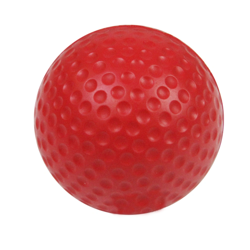 22pcs Ball Hollow Ball Non-porous Ball Swing Training Aids Indoor Double Layer Practice Balls for Indoor (Red)