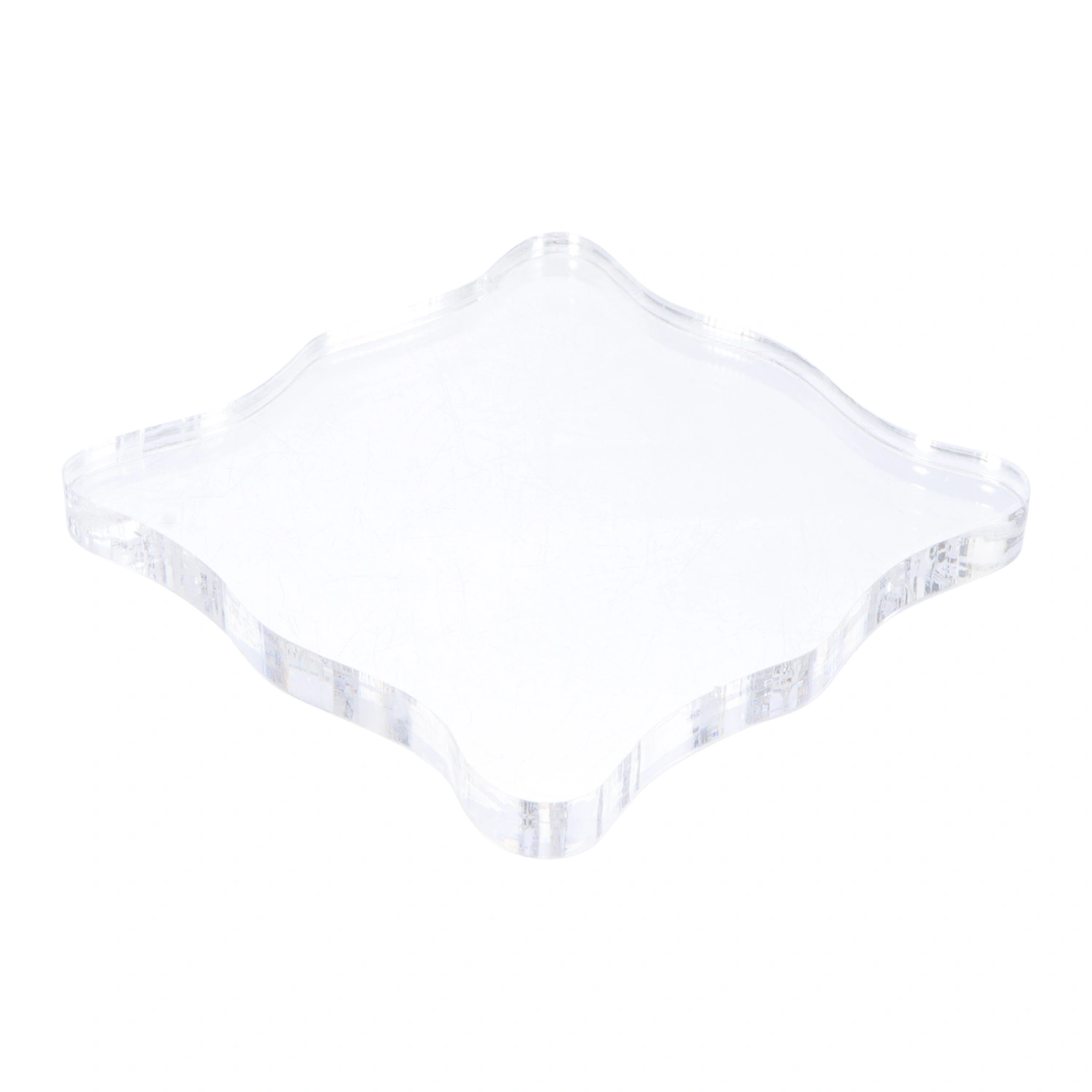 Acrylic Stamping Block Stamp Plate Transparent Stamp Kids DIY Accessory