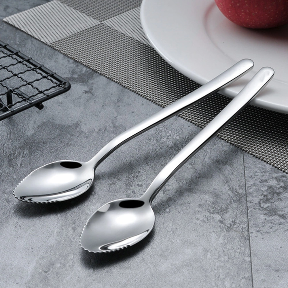 3PCS Creative Stainless Steel Fruit Feeding Spoons Children Dessert Scoops Ice Cream Coffee Spoon for Baby Infant Toddler Kid