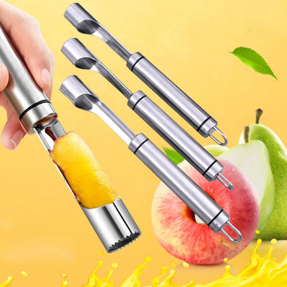 304 Stainless Steel Core Remover Apple Corer Fruit Pear Apple Corer Slicer Kitchen Gadget Fruit Tools